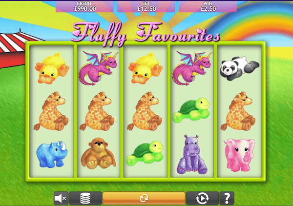 Fluffy Favourites pokie game