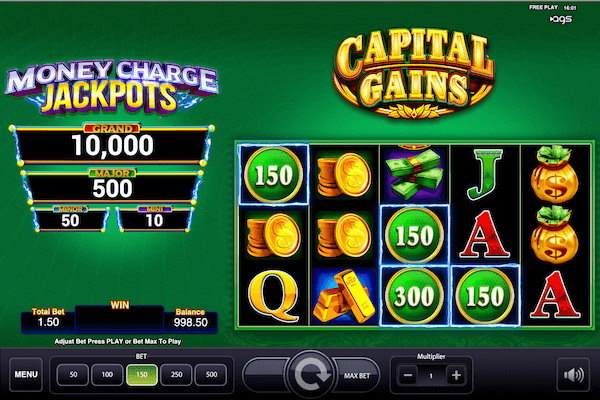 capital gains pokie game