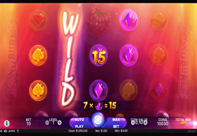Berryburst MAX slot game