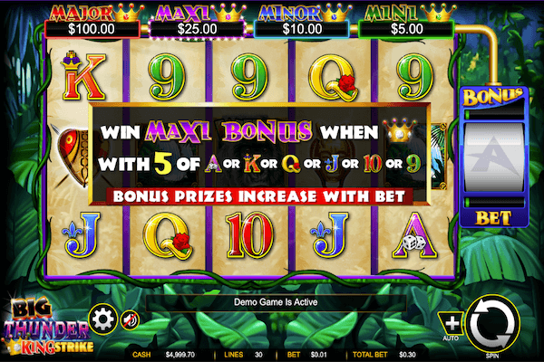 Big Thunder slot game