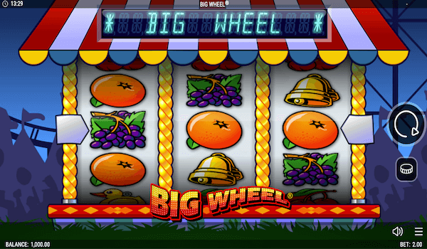 Big Wheel pokie game