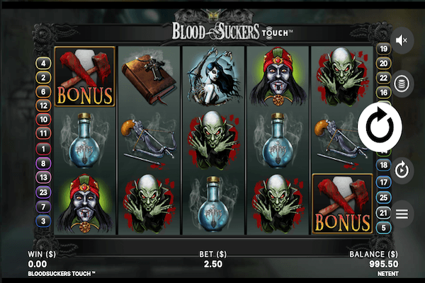 Blood Suckers pokie game