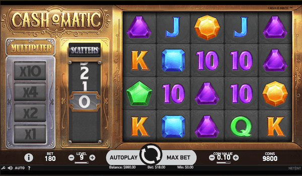 Cash-O-Matic pokie game