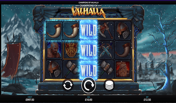 Champions of Valhalla wild symbols