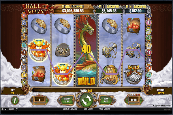 Hall of Gods game