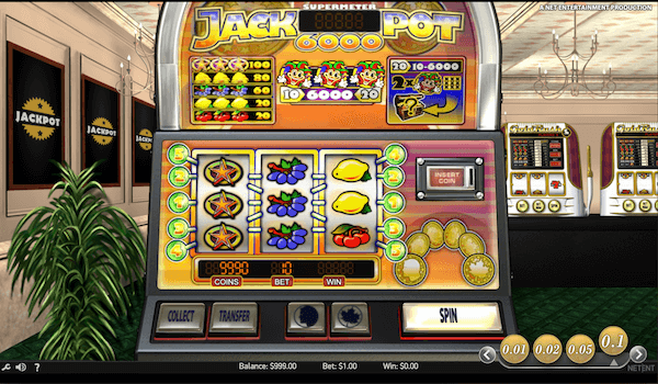 Jackpot 6000 slot game
