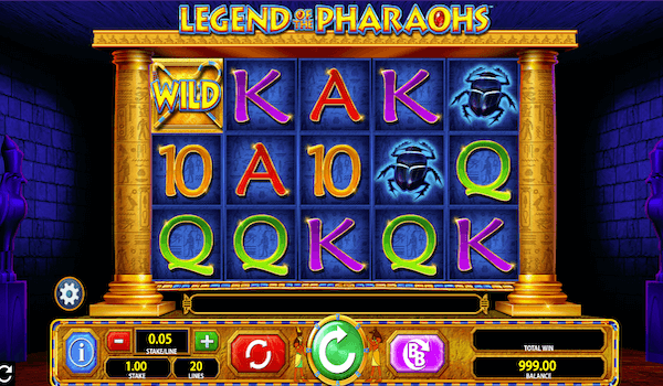 Legend of the Pharaohs slot game