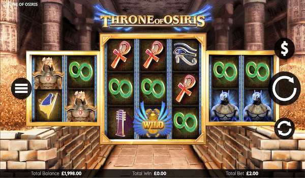 Throne of Osiris slot game