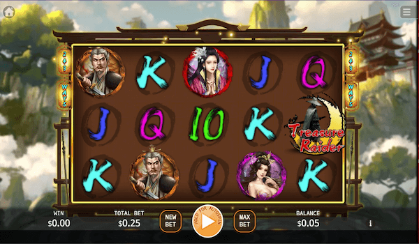 Treasure Raider game