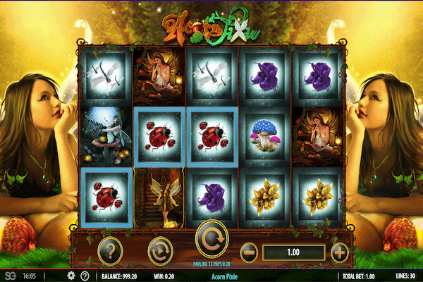 acorn pixie slot game