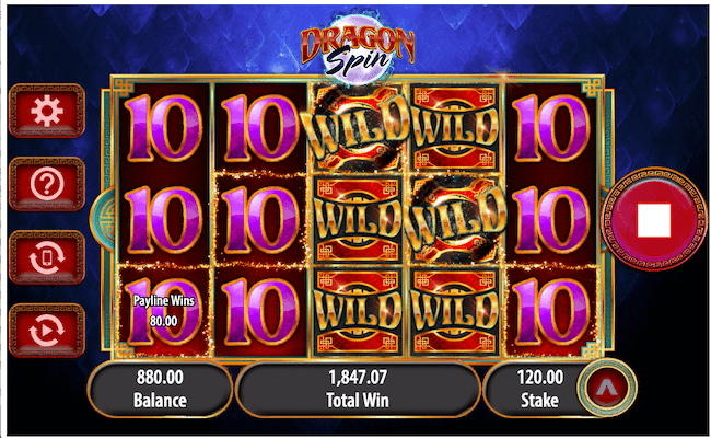 dragon spin game play