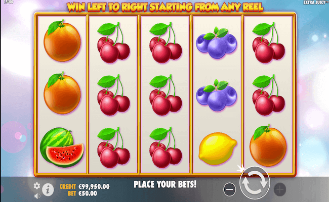 extra juicy game interface