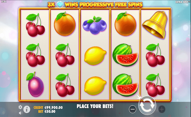 extra juicy slot gameplay