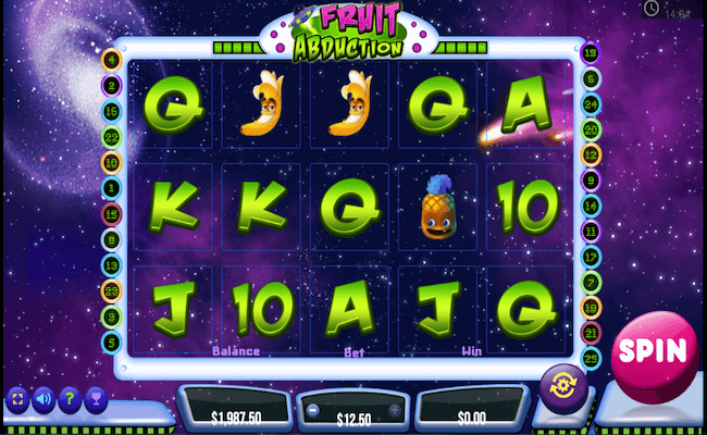 fruit abduction game interface