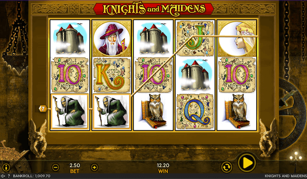 knights and maidens slot