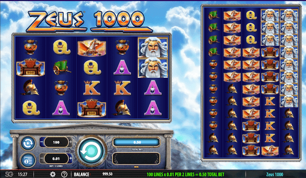 zeus 1000 game