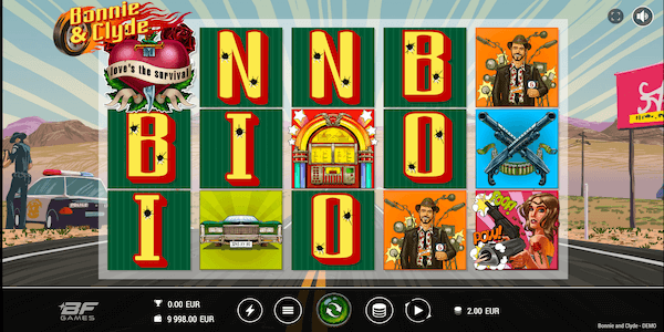 Bonnie & Clyde pokie game