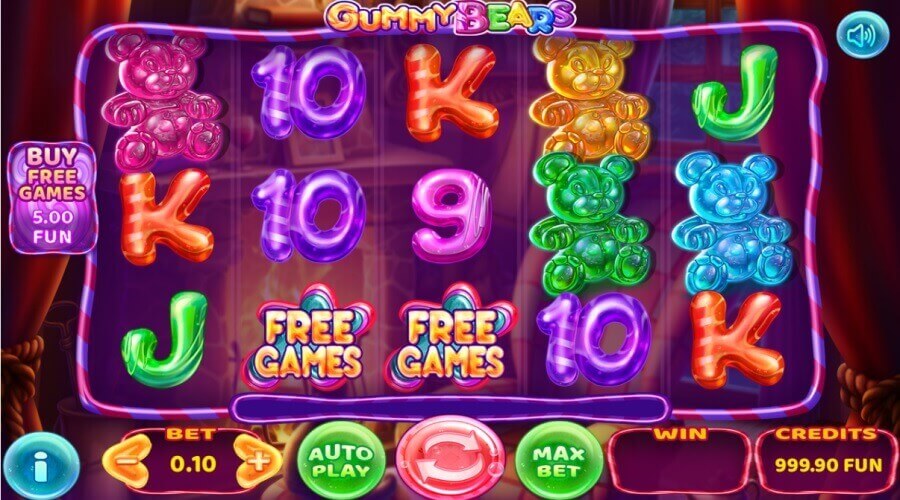 Gummy Bears gameplay