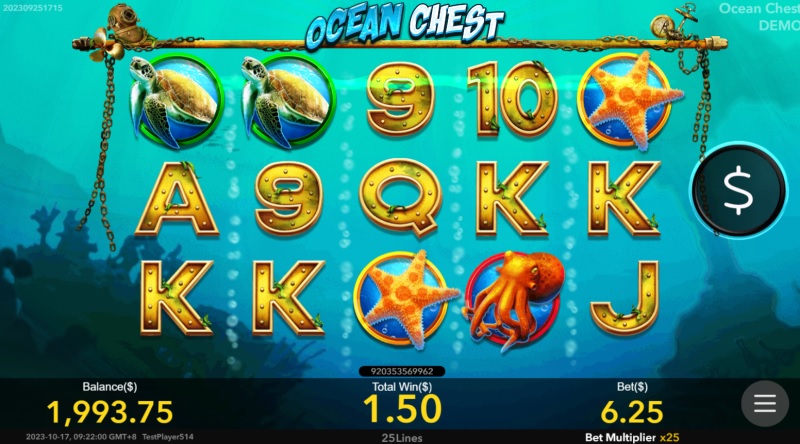 Ocean Chest gameplay