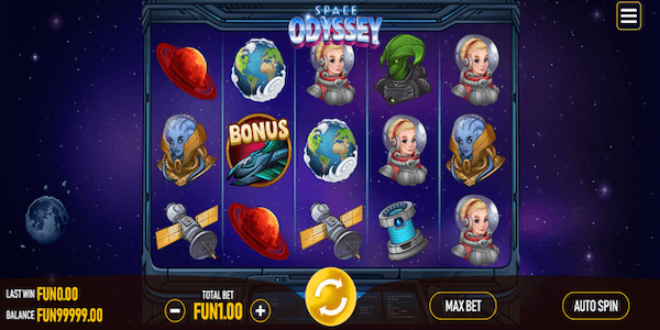 Space Odyssey pokie game