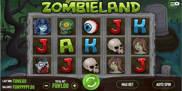 zombieland pokie game