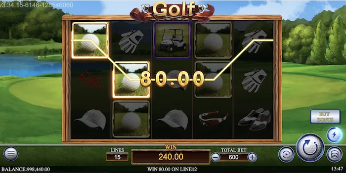 golf gameplay