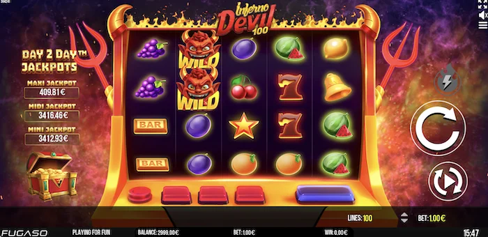 inferno devil 100 gameplay
