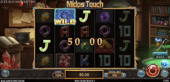 midas touch gameplay