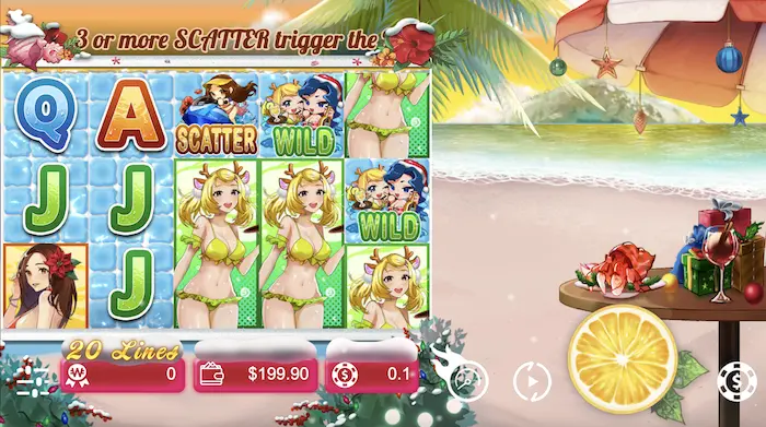 bikini queens xmas gameplay
