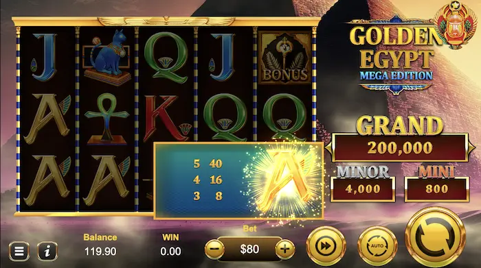 golden egypt mega edition gameplay